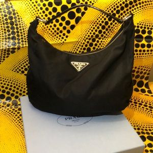 Authentic Prada Nylon Tessuto Hobo Bag